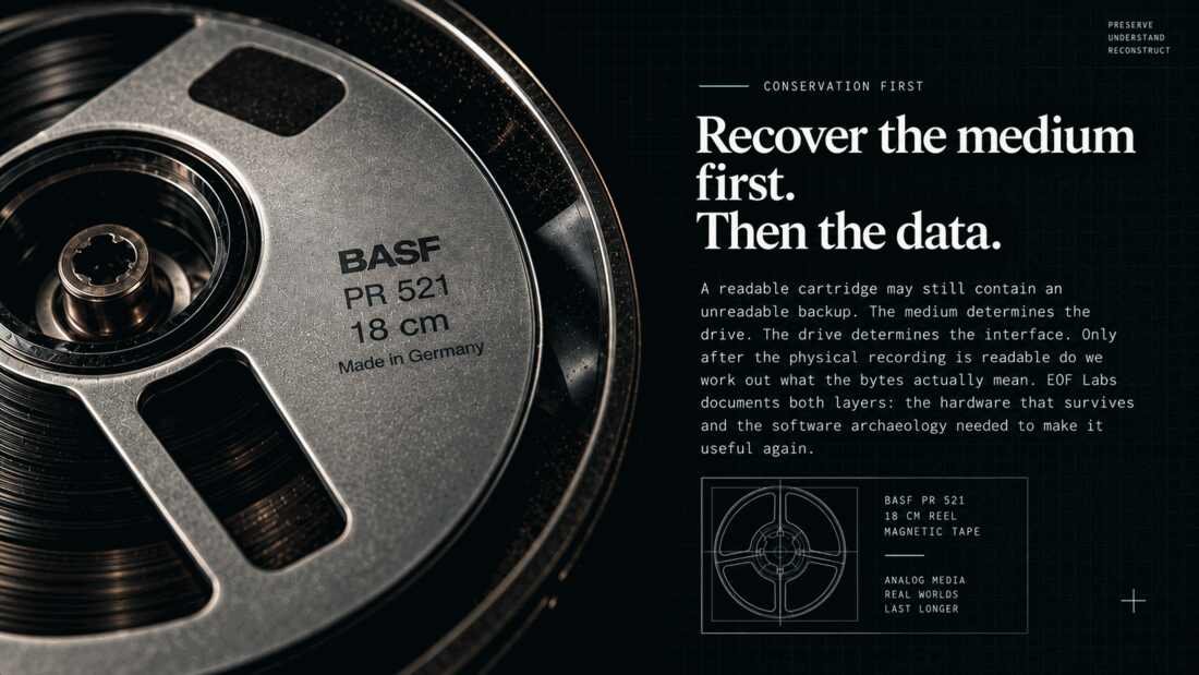 BASF reel and the EOF Labs recovery principle